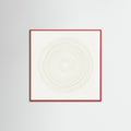 Red Wood Square Subtle Rhythm