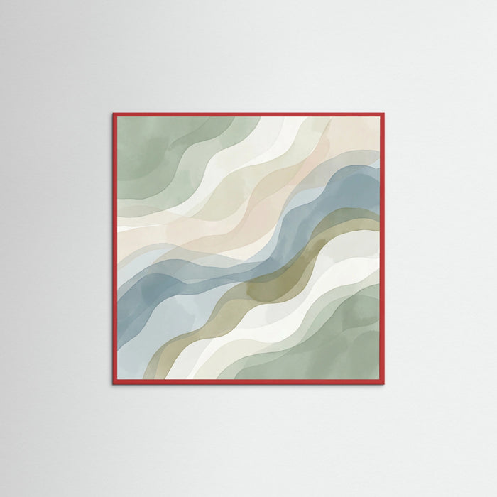 Red Wood Square Verdant Planes