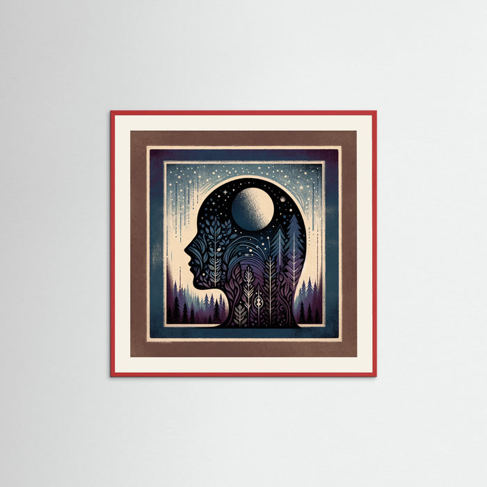 Red Wood Square Wandering Soul