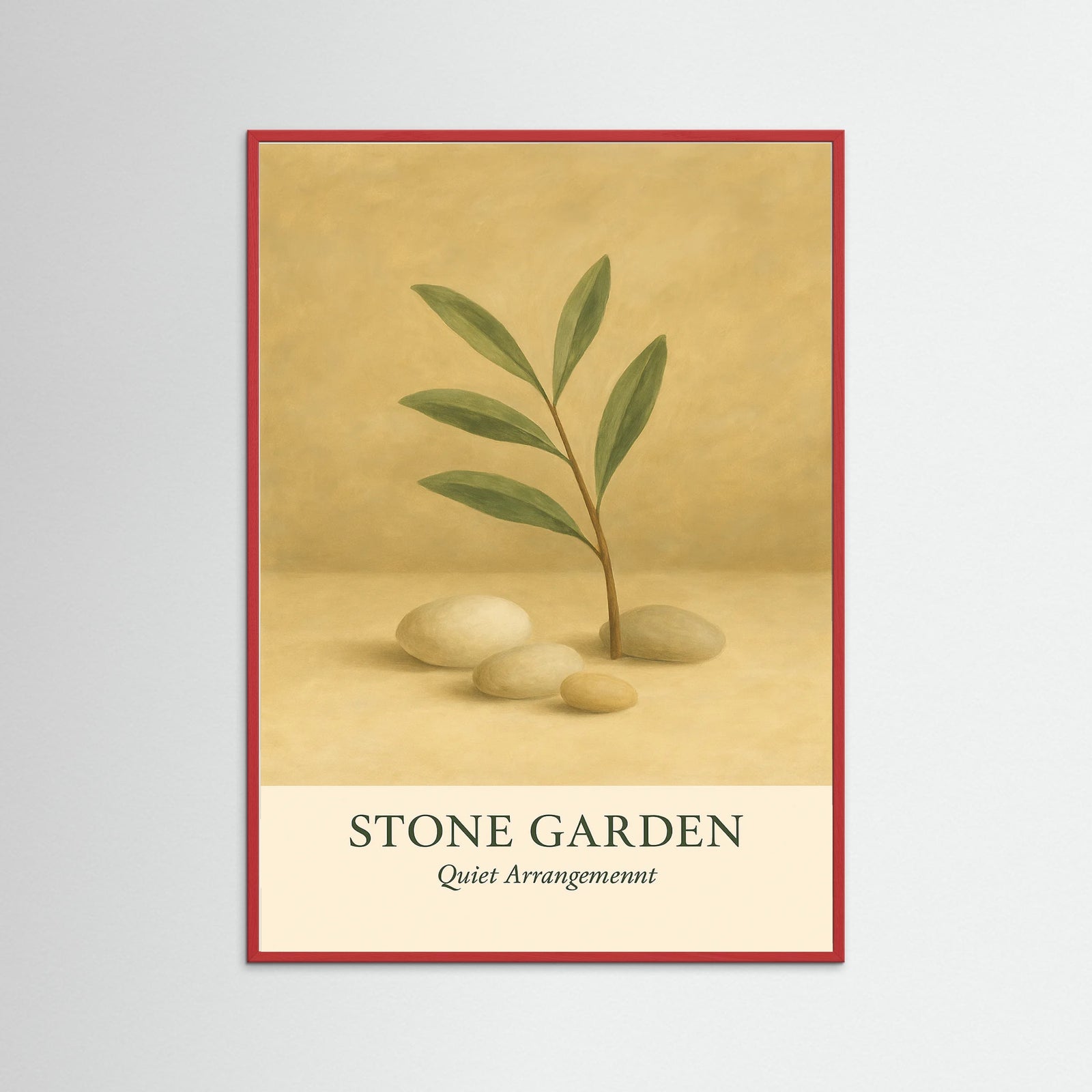 Red Wood Stone garden