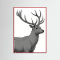 Red Wood Striped Muse