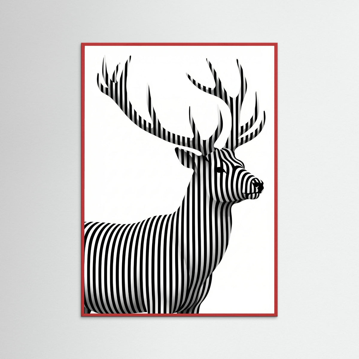 Red Wood Striped Muse