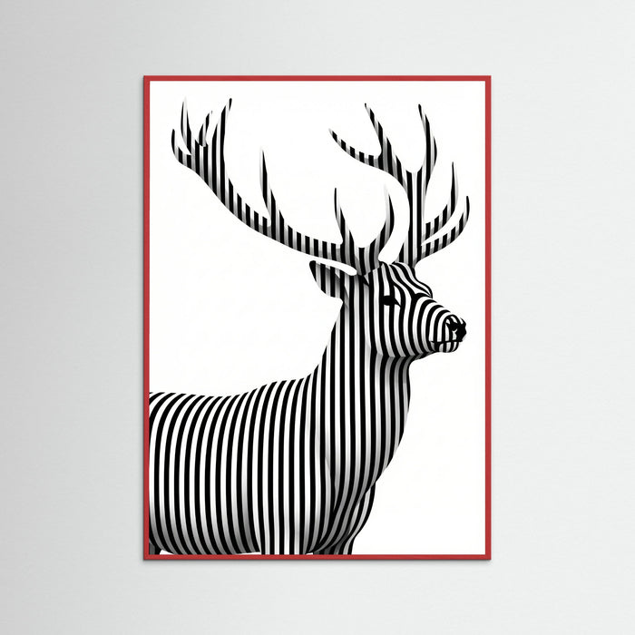 Red Wood Striped Muse
