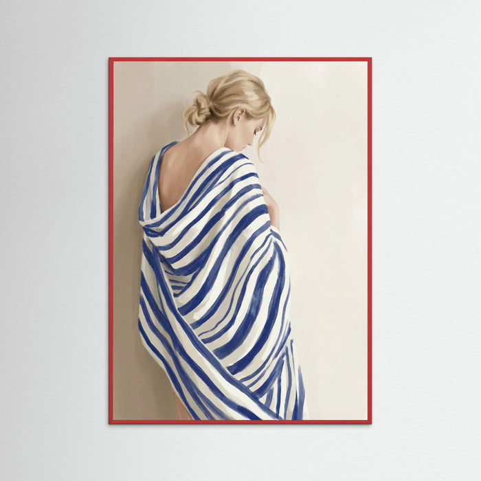 Red Wood Striped Serenity