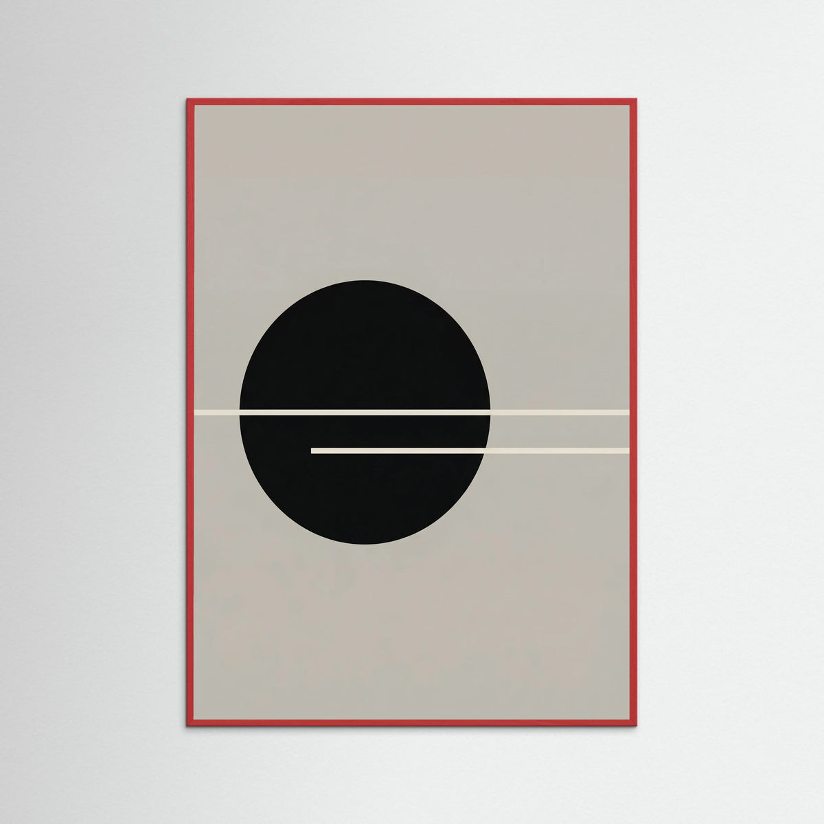 Red Wood Structural Harmony