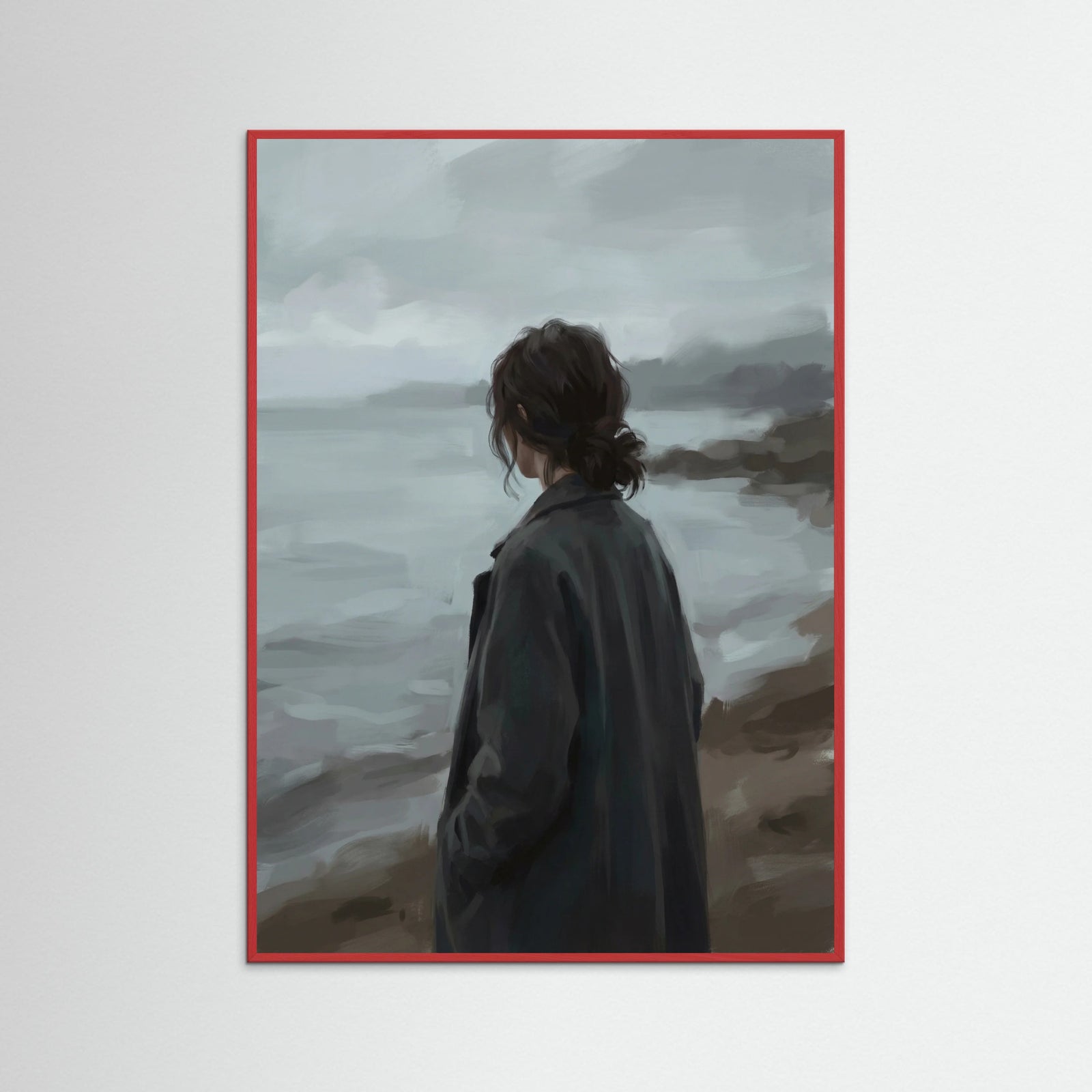 Red Wood Submerged Gaze