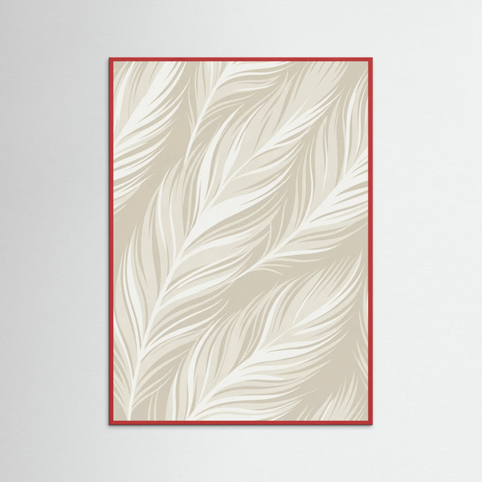 Red Wood Subtle Botanical Flow