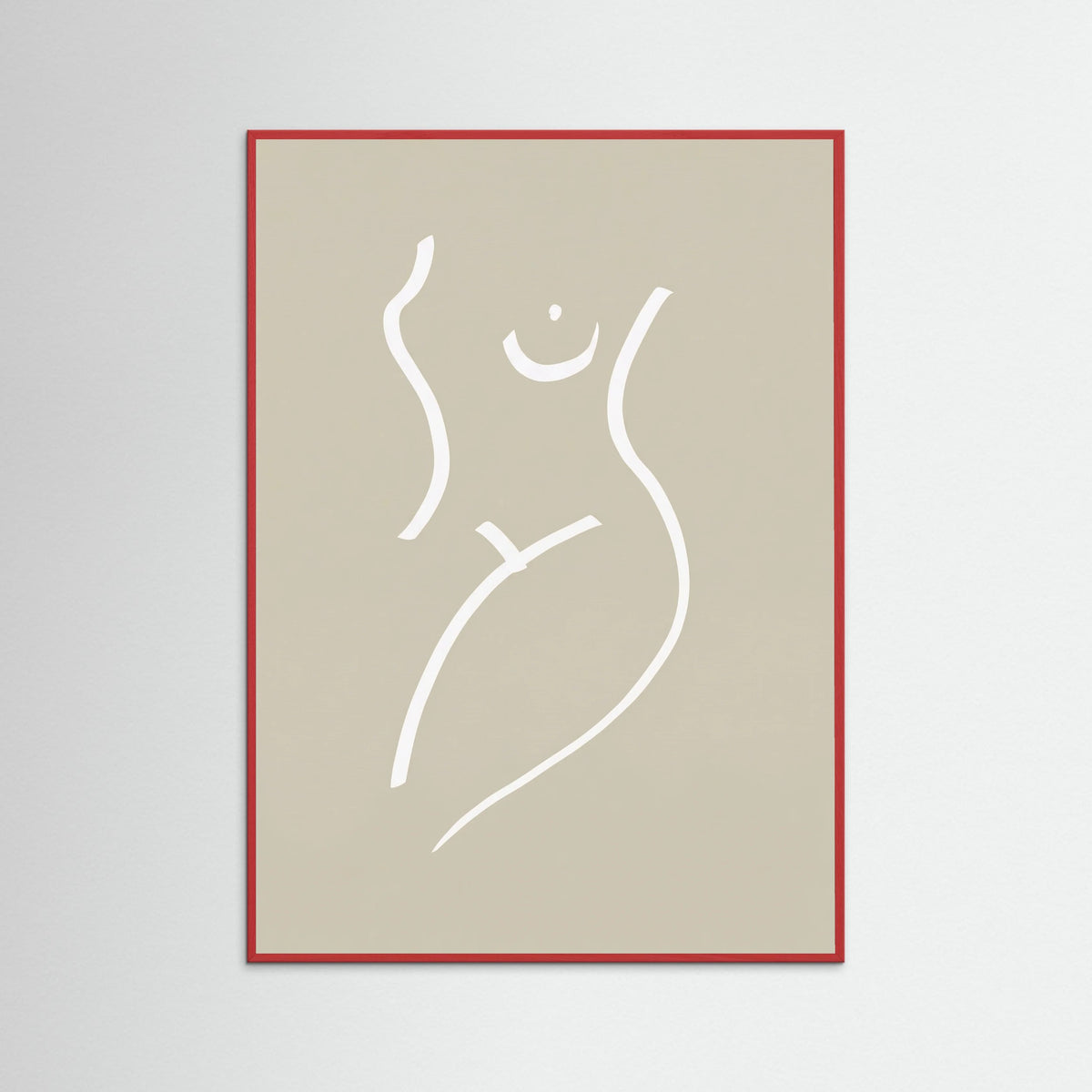 Red Wood Subtle Curves