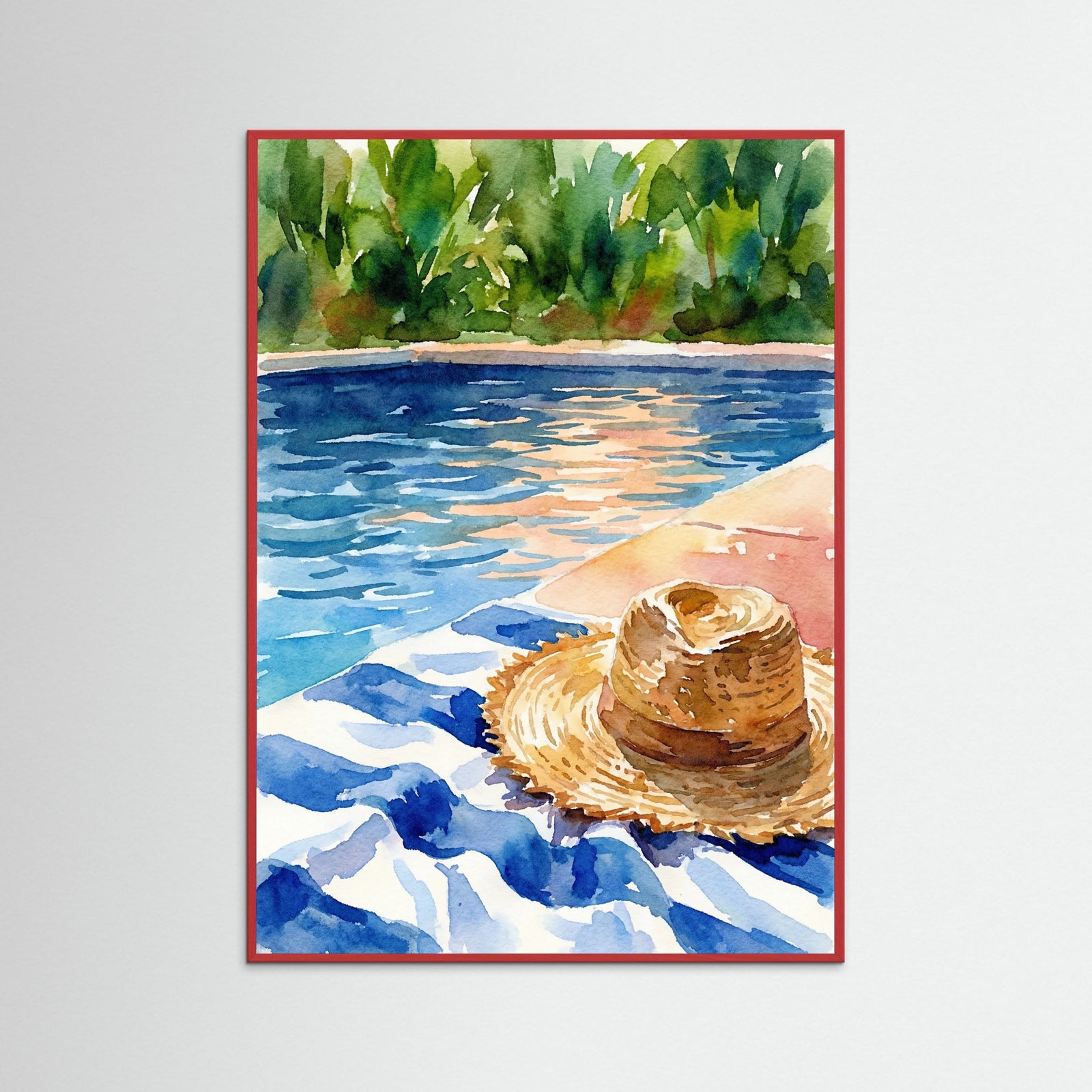 Red Wood Summer Repose