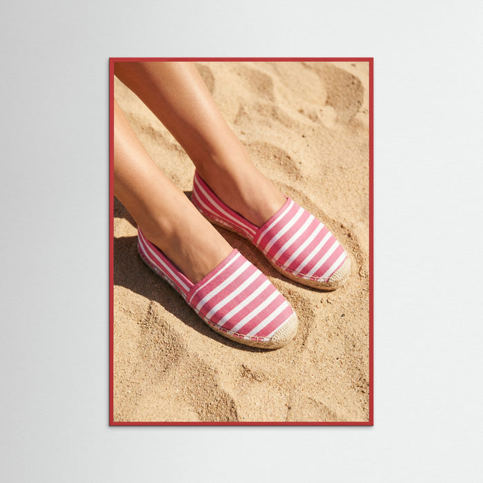 Red Wood Summer Stripes