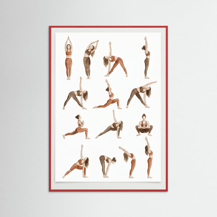 Red Wood Sun Salutation Flow