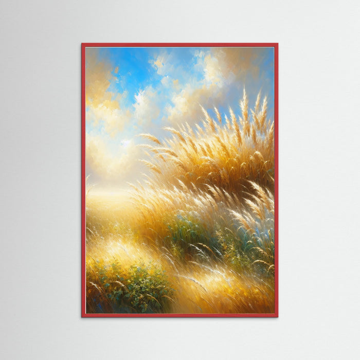 Red Wood Sunlit Breeze