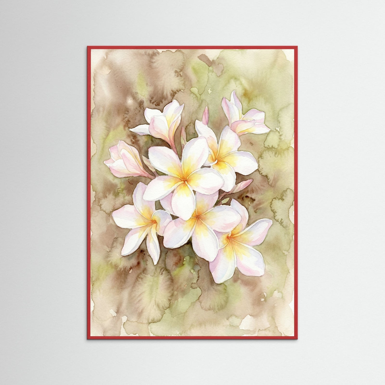 Red Wood Sunny Hibiscus