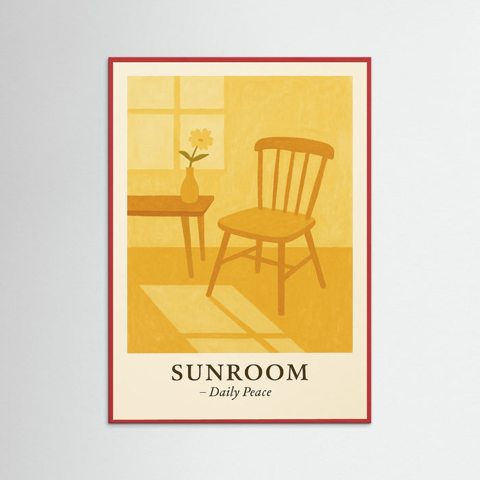 Red Wood Sunroom
