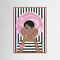 Poster Sunshine Girl Dark – poster e stampa artistica