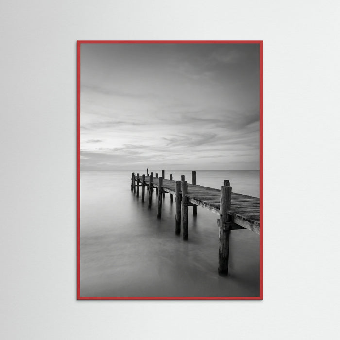 Red Wood Surfboard Serenity