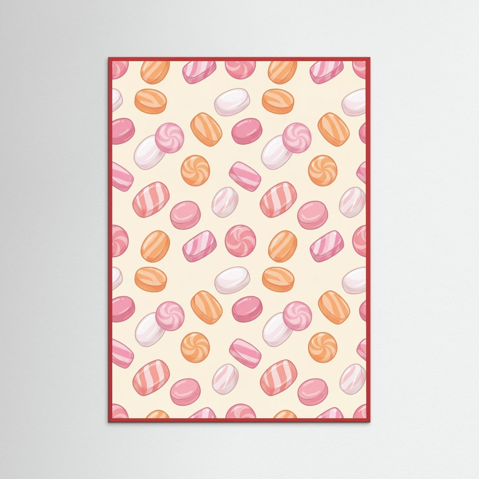 Red Wood Sweet Bear Grid