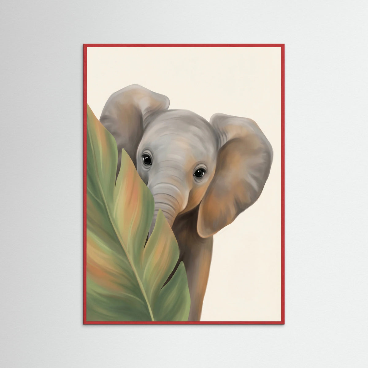 Red Wood Sweet Giraffe Gaze