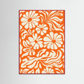 Red Wood Tangerine Bloom