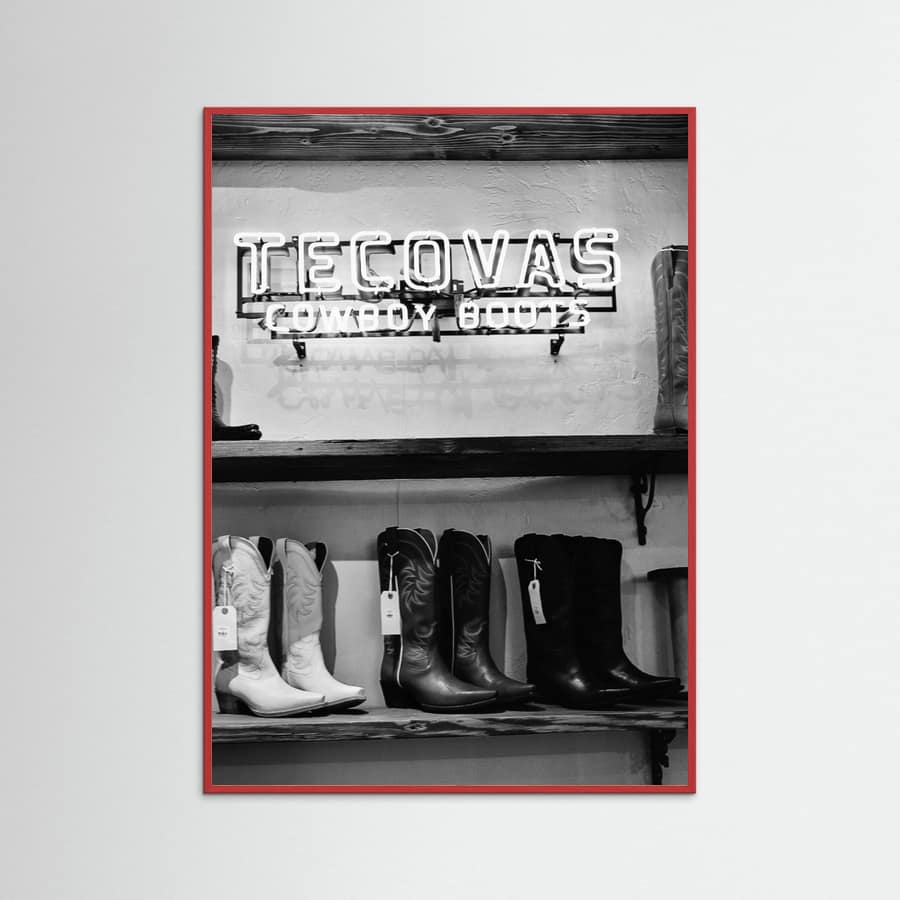 Plakat Tecovas Cowboy Boots – plakat i druk artystyczny