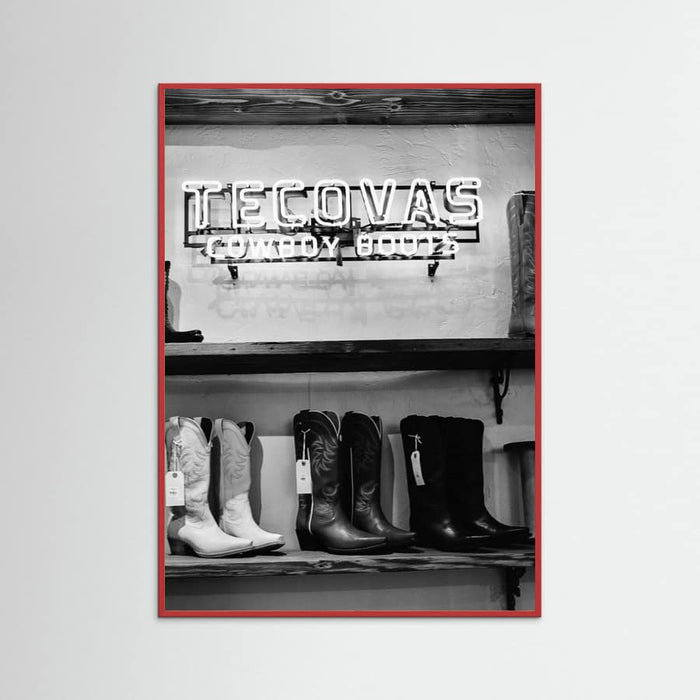 Plakat Tecovas Cowboy Boots – plakat i druk artystyczny