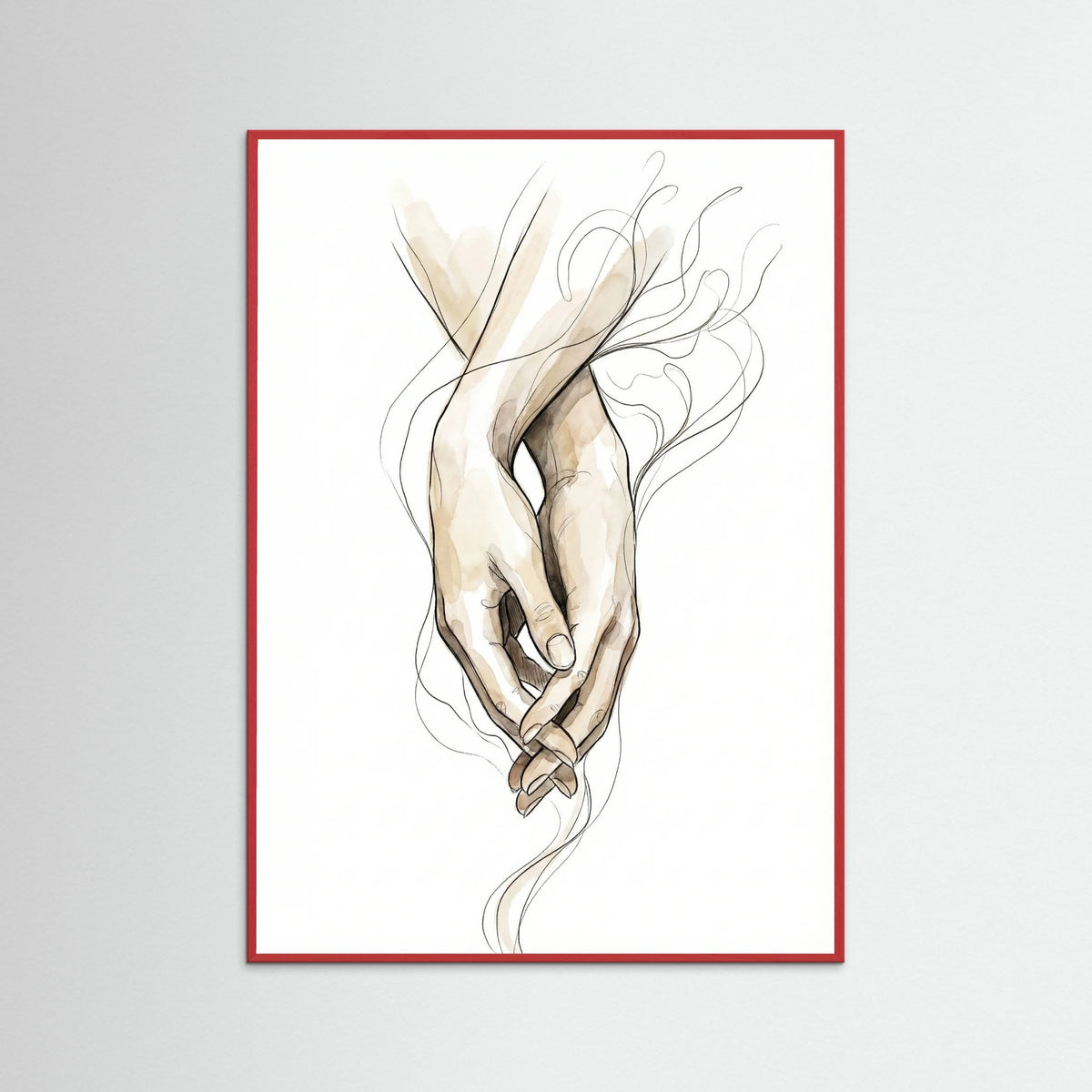 Red Wood Tender Embrace