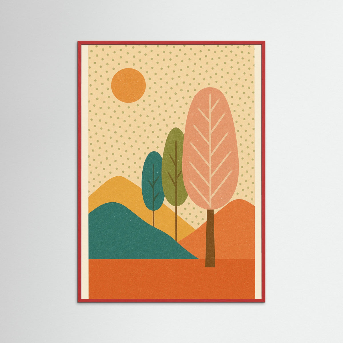 Red Wood Tender Ties