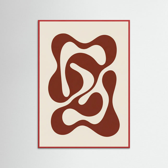 Red Wood Terra Cotta Curves