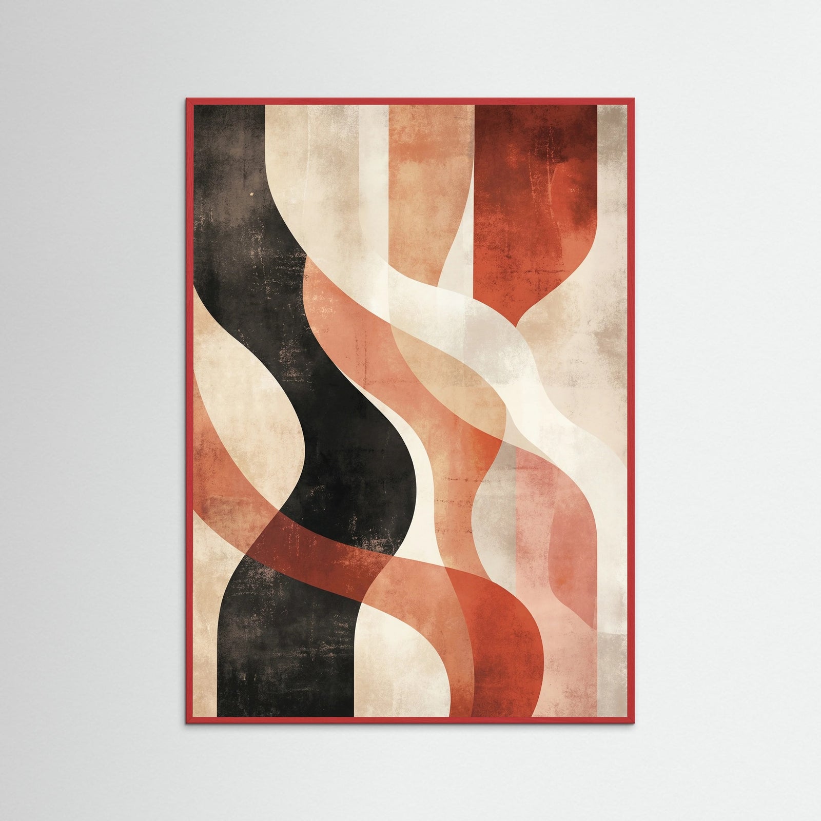 Red Wood Terracotta Currents