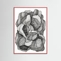 Red Wood Textural Flow
