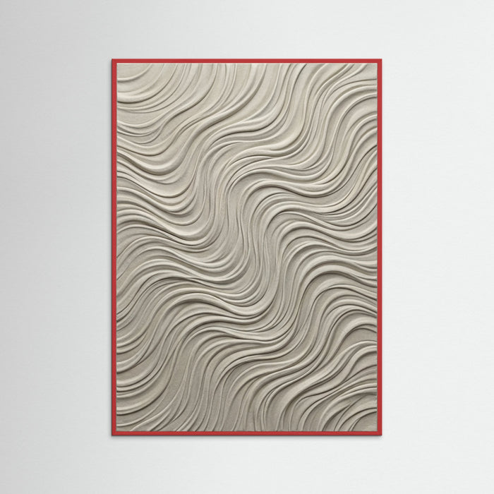 Red Wood Textured Echoes