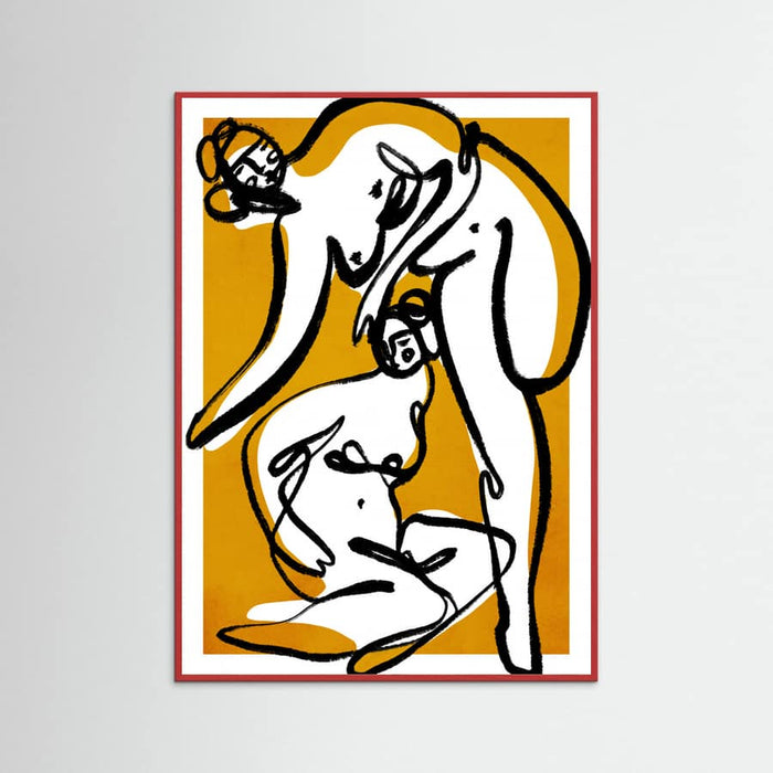 The Female Dancers Poster – poster and art print