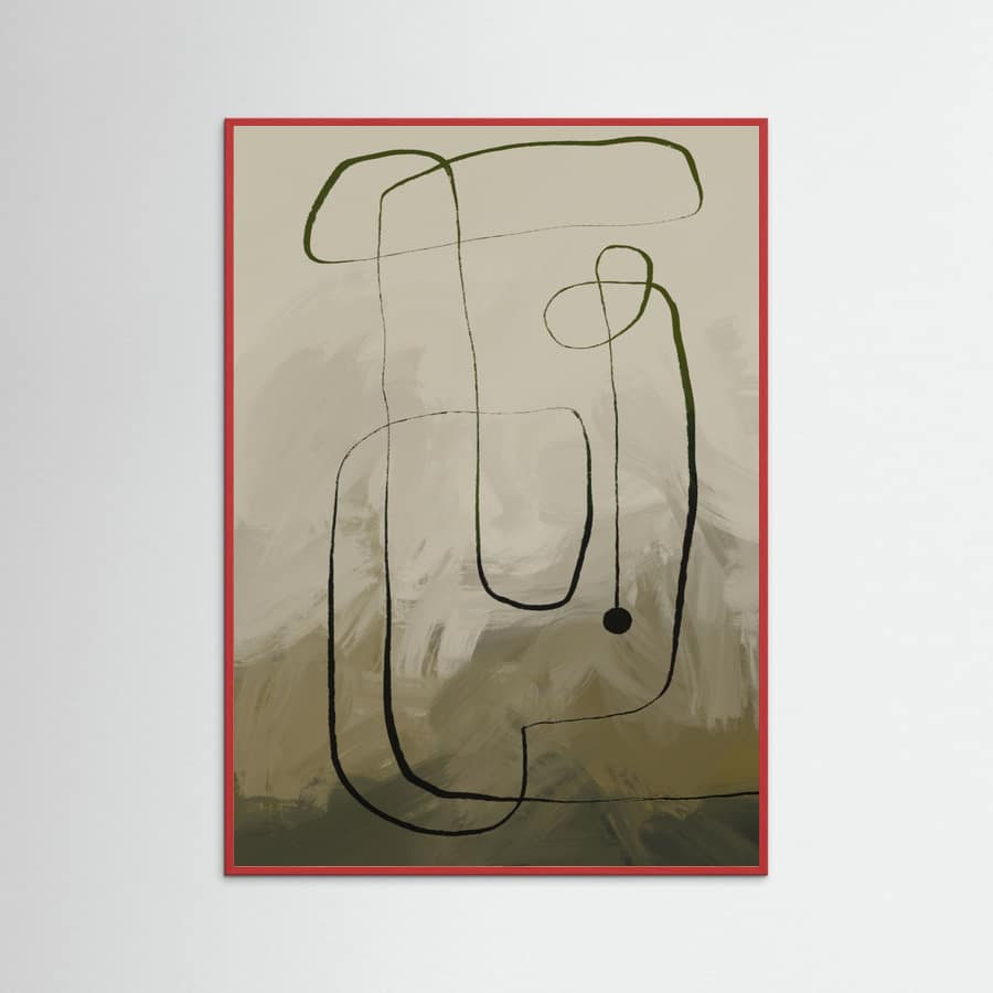 The green journey Poster – Poster und Kunstdruck
