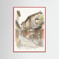 Red Wood Tokyo Streetscape