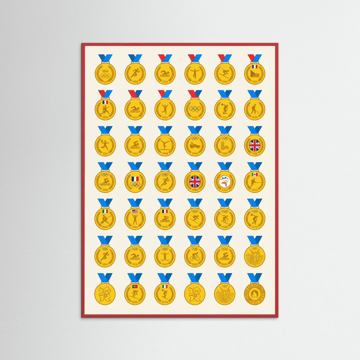 Red Wood Tour de France Jerseys