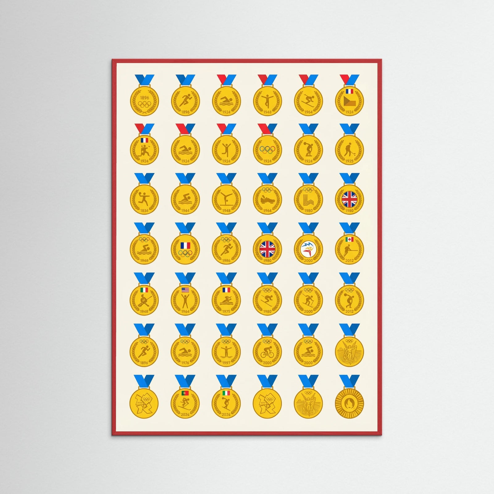 Red Wood Tour de France Jerseys