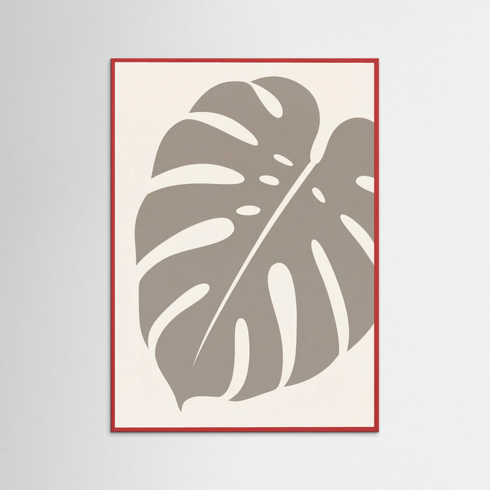 Red Wood Tropical Frond