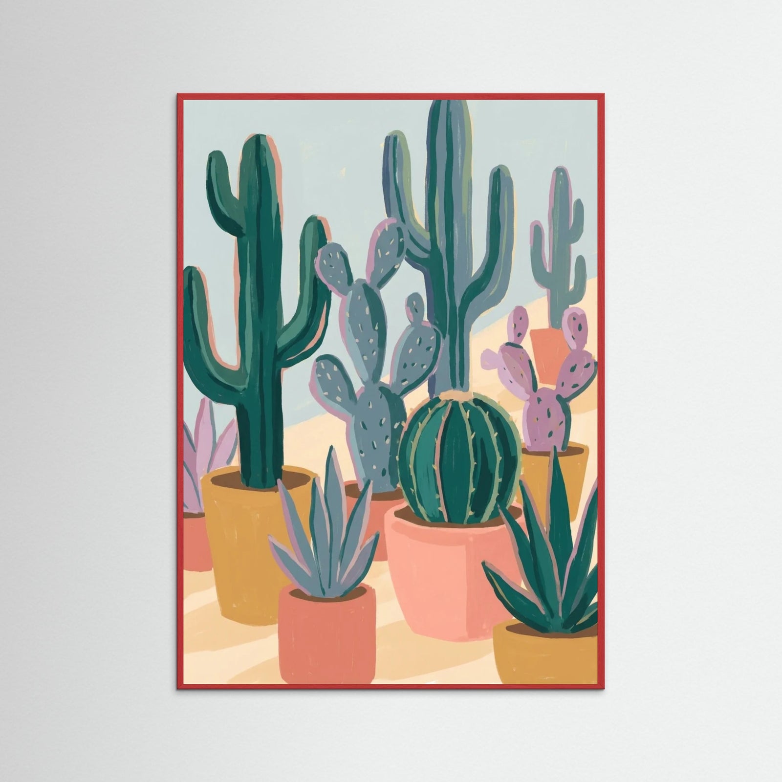 Red Wood Tropical Serene