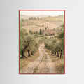 Red Wood Tuscan Archway