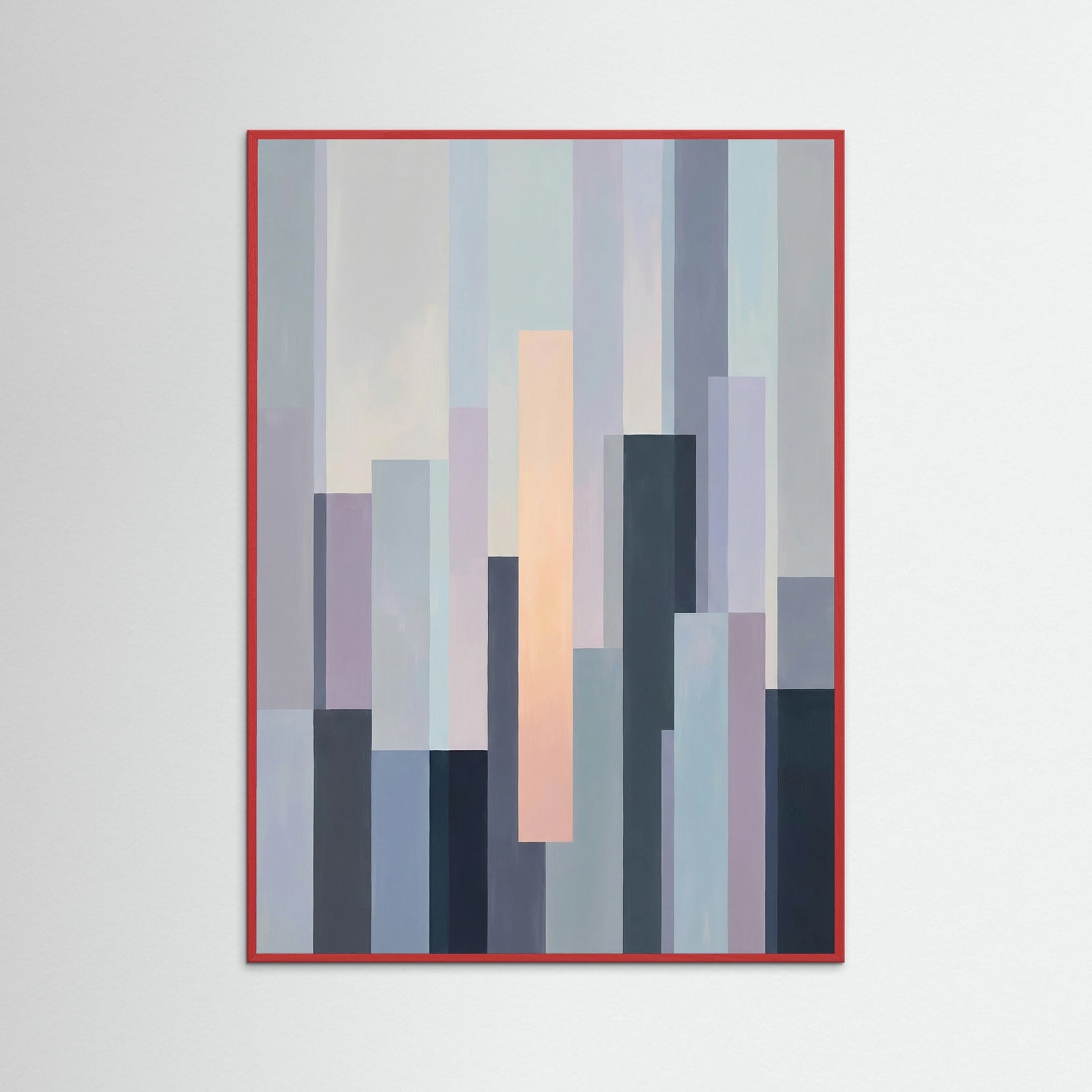 Red Wood Twilight Grid