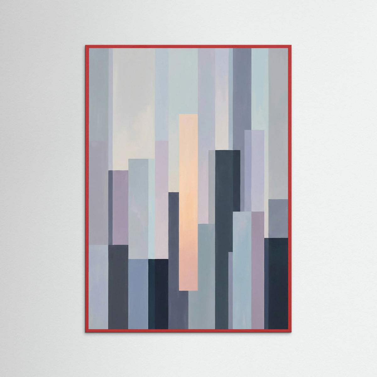 Red Wood Twilight Grid