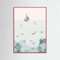Under the Blue Sea Poster – Poster und Kunstdruck