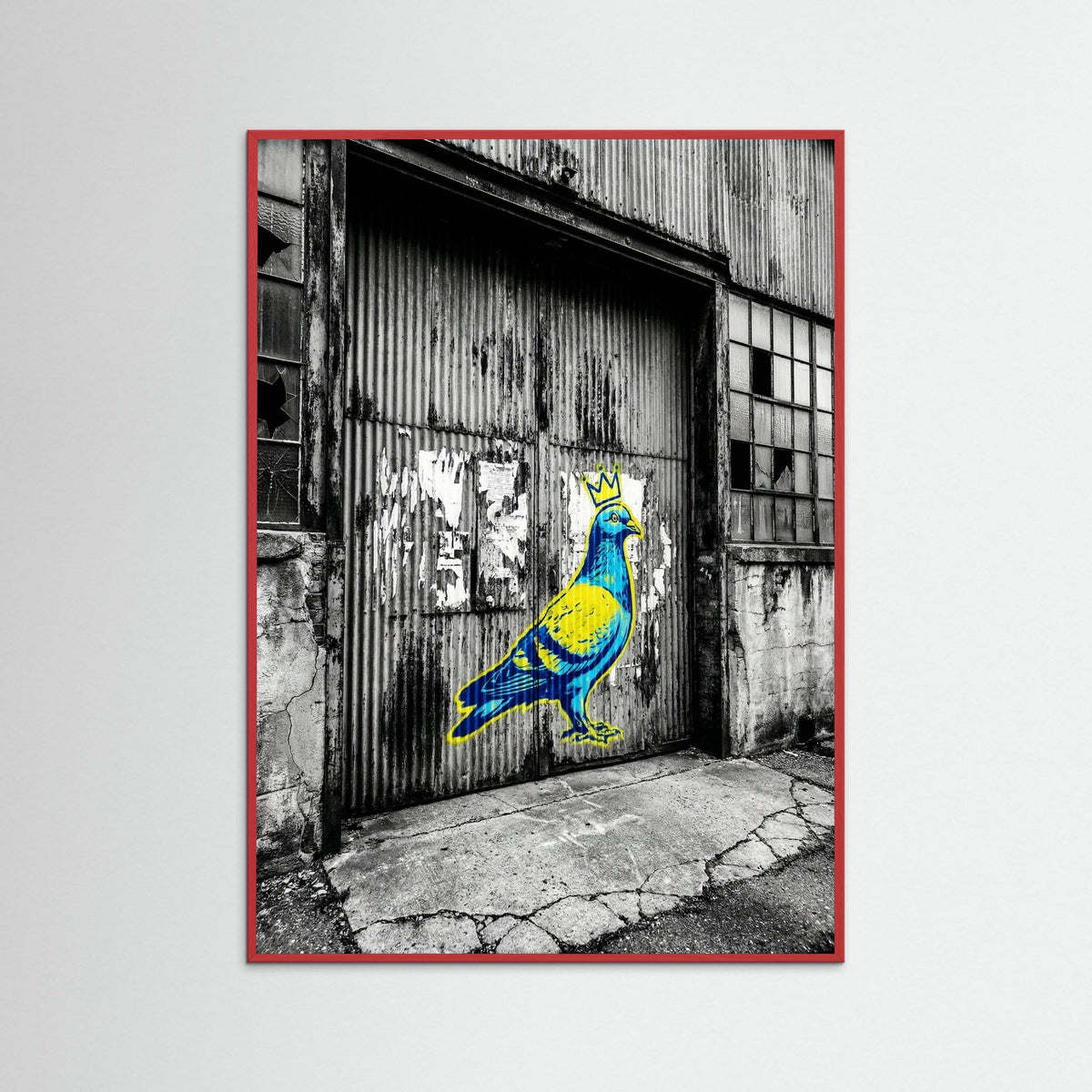 Red Wood Urban Art Icon