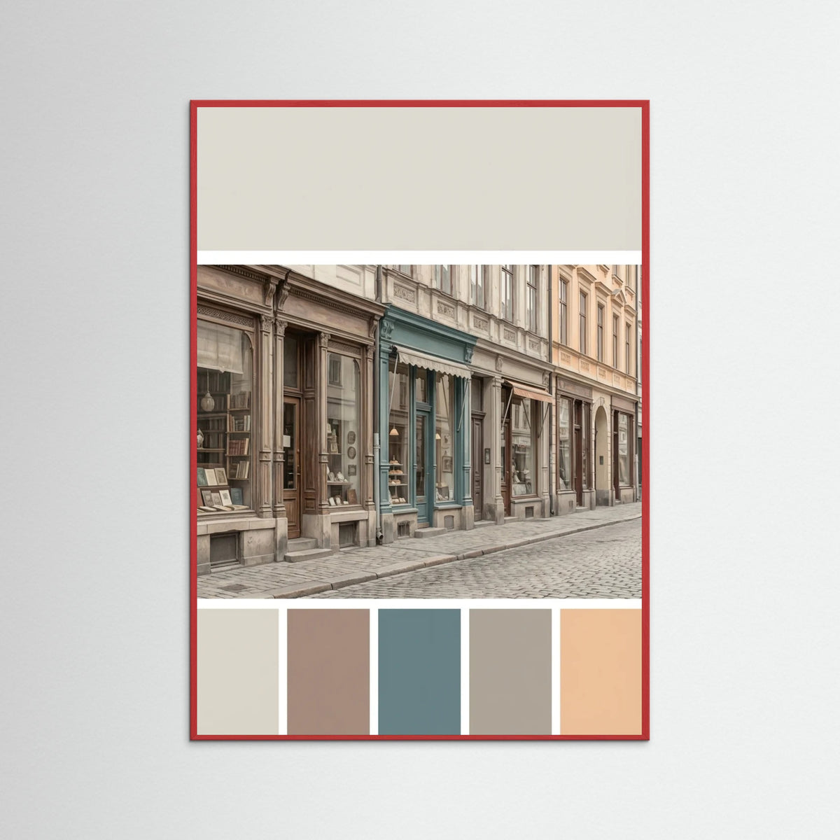 Red Wood Urban Harmony