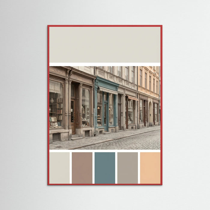 Red Wood Urban Harmony