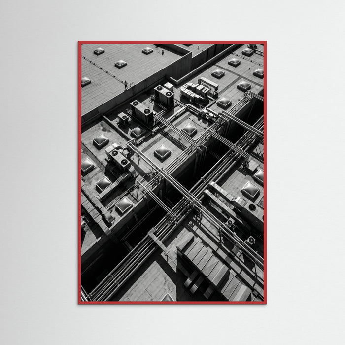 Red Wood Urban Perspective