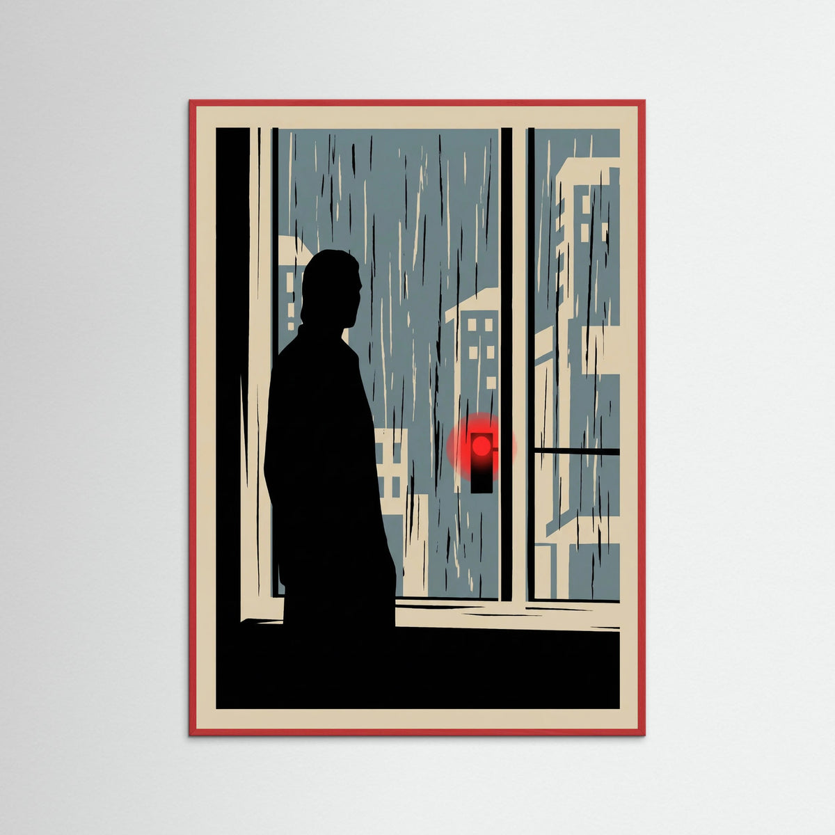 Red Wood Urban Solitude