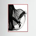 Red Wood Veiled Elegance
