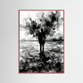 Red Wood Veiled Emotion