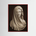 Red Wood Veiled Form